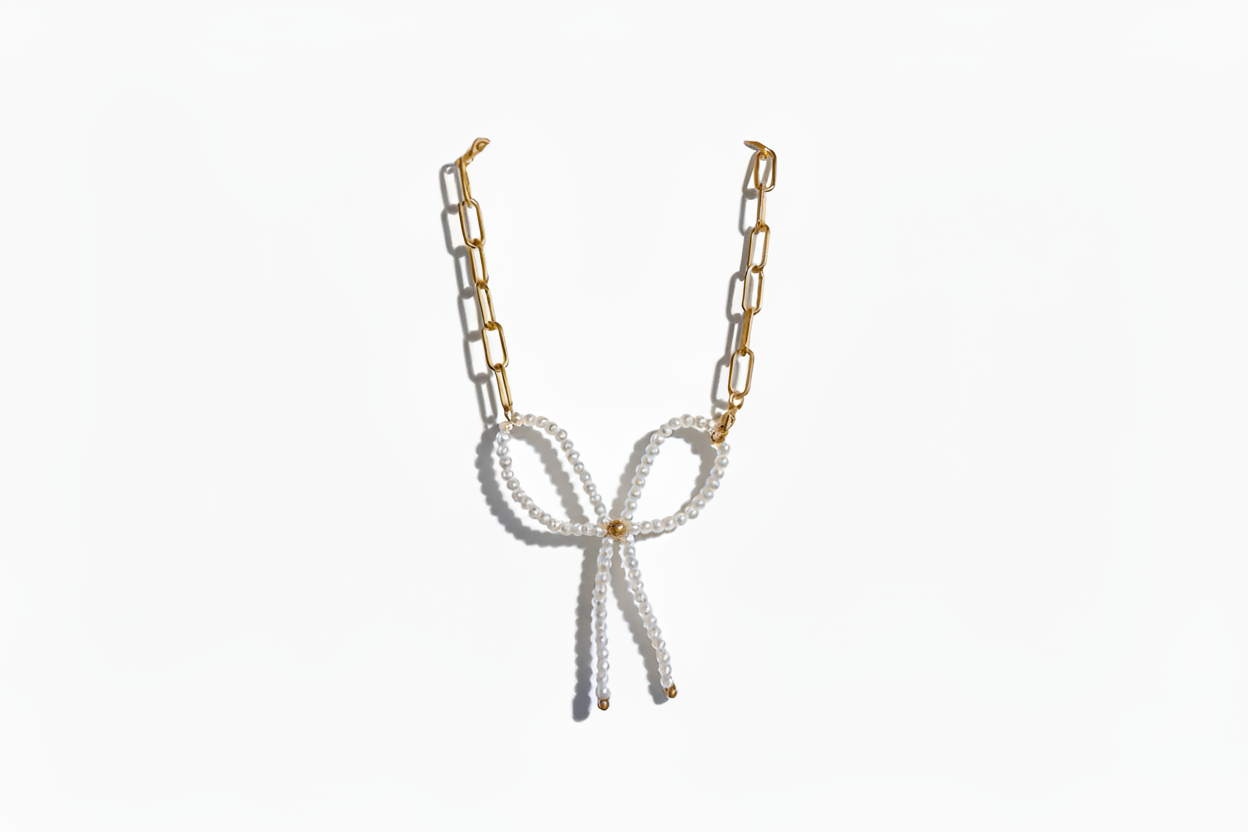 Bow Necklace