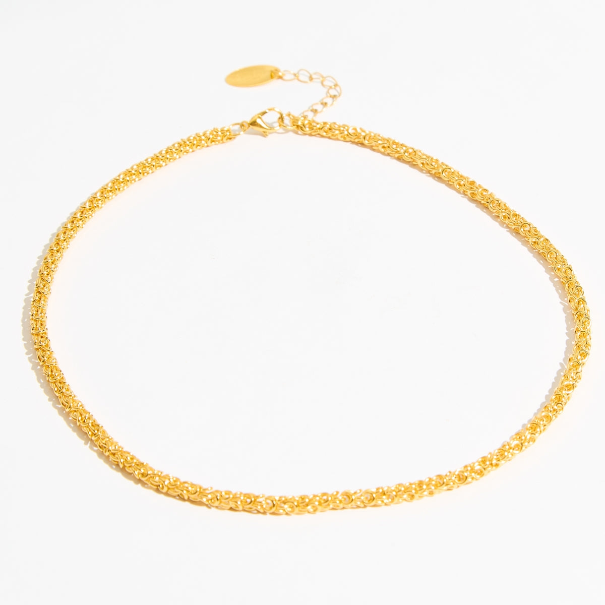 Weave chain necklace Χρυσό
