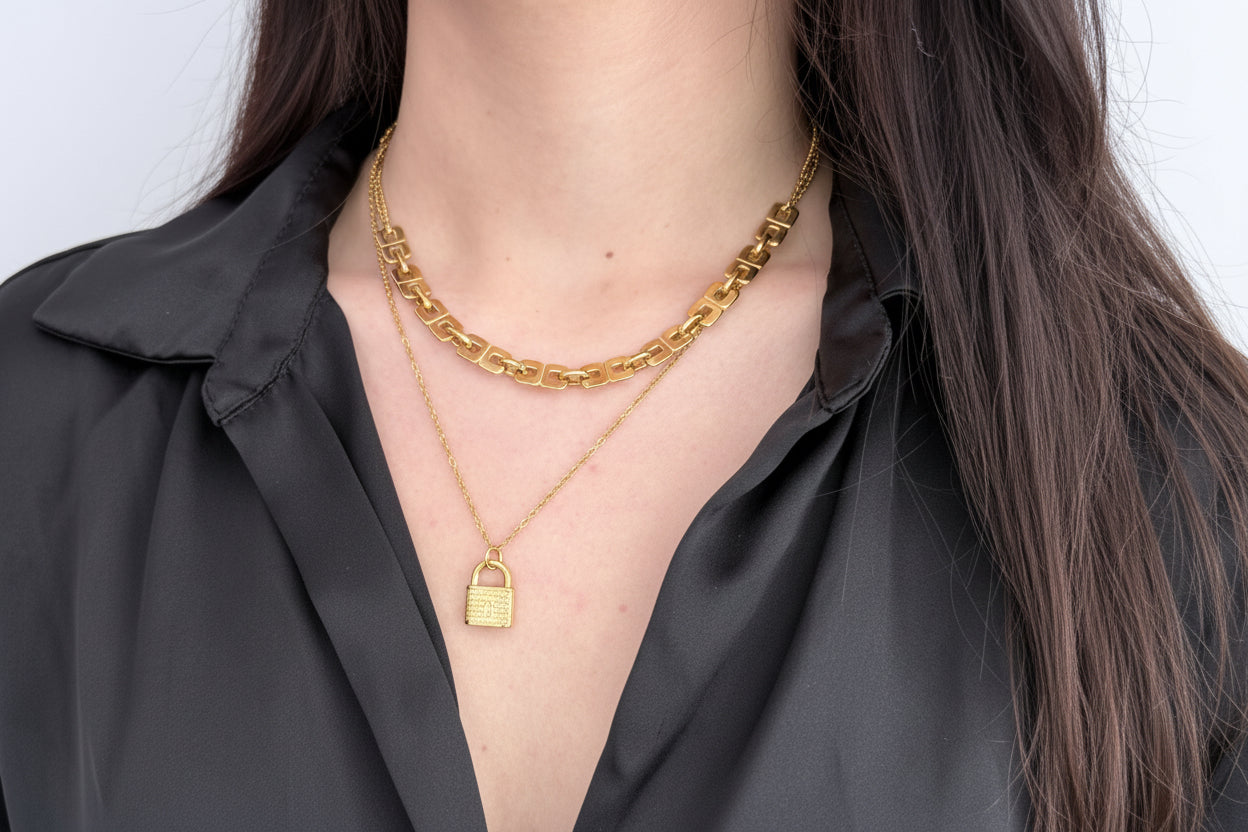 Padlock Necklace