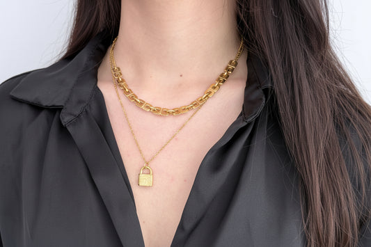 Padlock Necklace