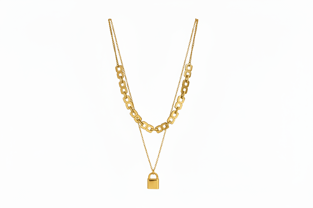 Padlock Necklace