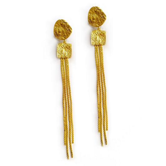 Classic metal mix and much earrings Χρυσό