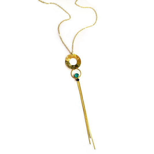 Dazzling aria pendant Τιρκουάζ