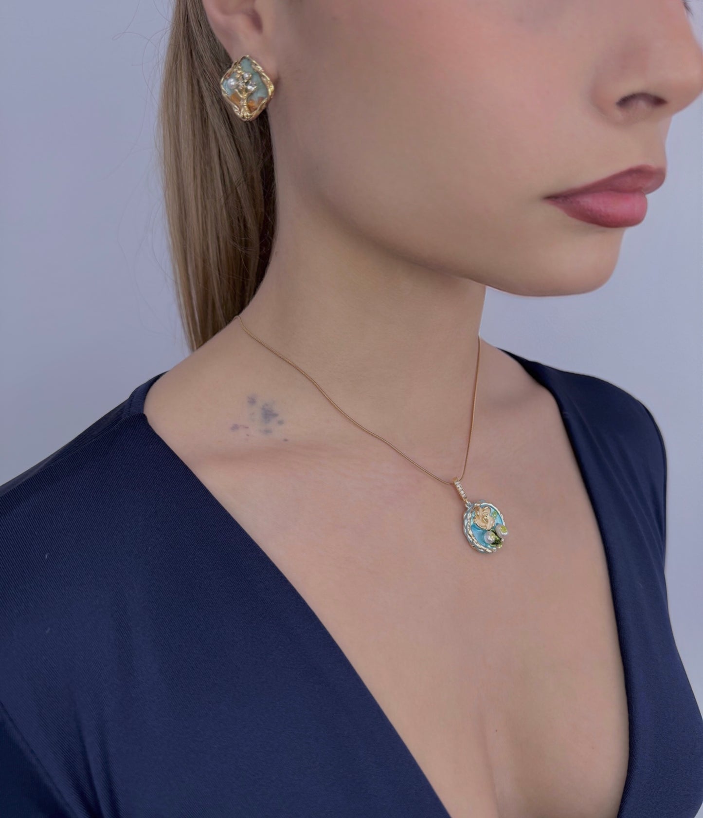 Iris Necklace